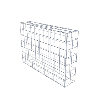 Gabion 100 cm x 70 cm x 20 cm (L x H x D), maskestørrelse 10 cm x 10 cm, C-ring