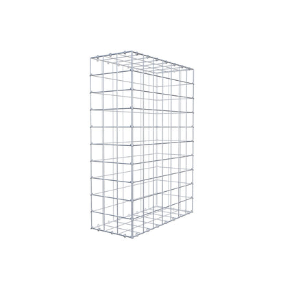 Gabion 100 cm x 70 cm x 30 cm (L x H x D), mesh size 10 cm x 10 cm, C-ring