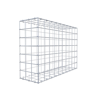 Gabion 100 cm x 70 cm x 30 cm (L x H x D), mesh size 10 cm x 10 cm, C-ring