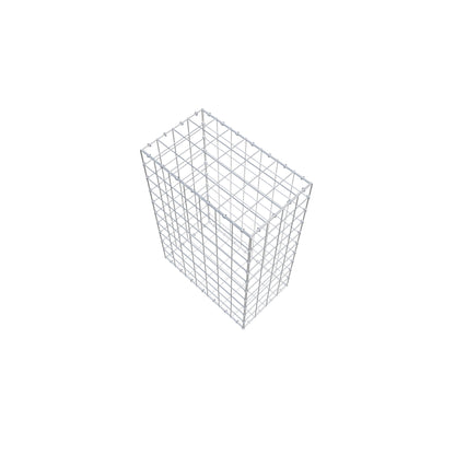Gabion 100 cm x 70 cm x 40 cm (L x H x D), mesh size 10 cm x 10 cm, C-ring