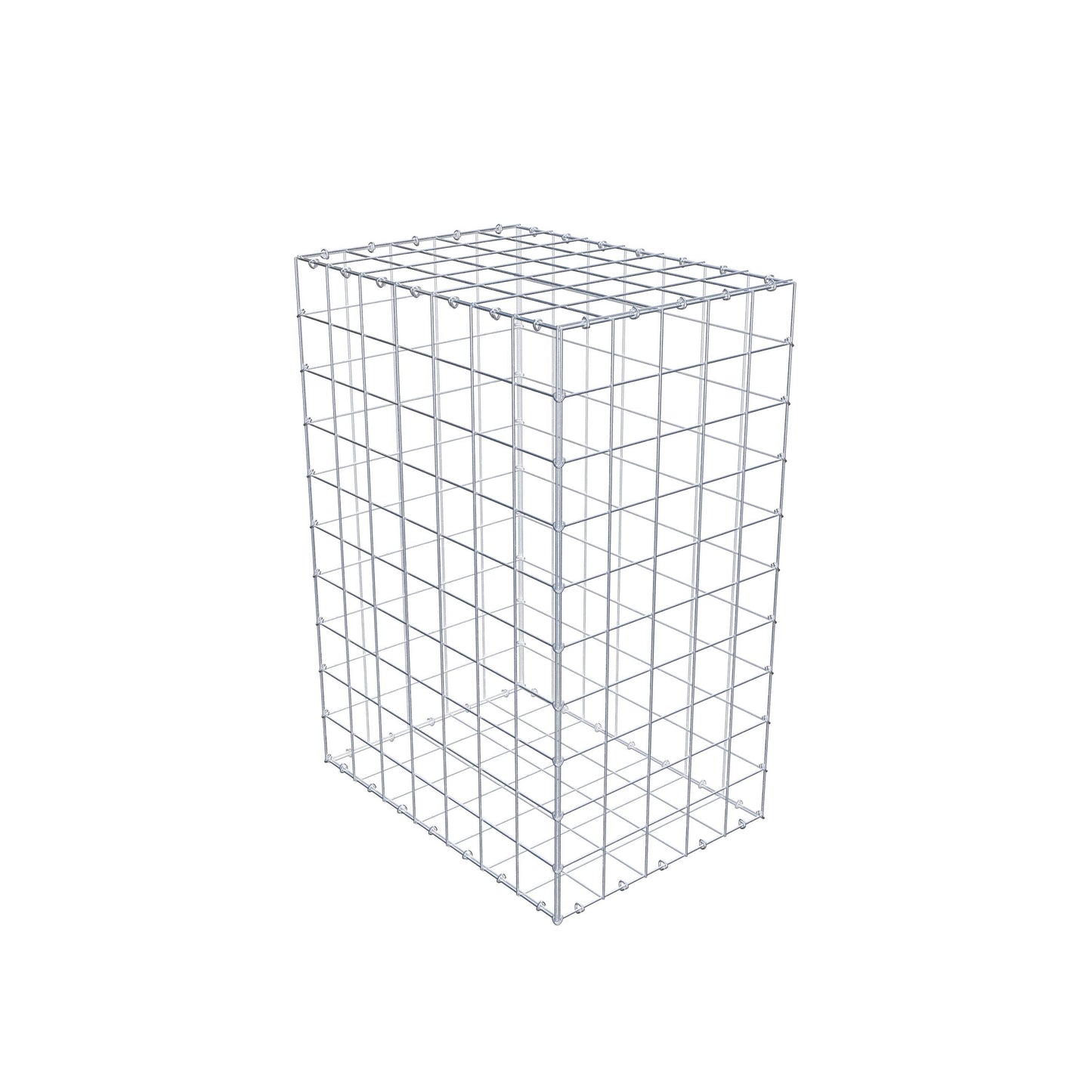 Schanskorf 100 cm x 70 cm x 50 cm (L x H x D), maaswijdte 10 cm x 10 cm, C-ring