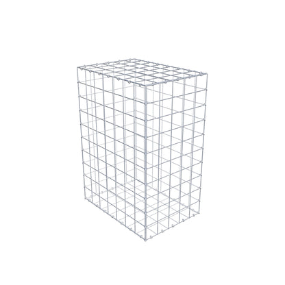 Schanskorf 100 cm x 70 cm x 50 cm (L x H x D), maaswijdte 10 cm x 10 cm, C-ring