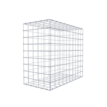 Gabion 100 cm x 90 cm x 50 cm (L x H x D), maskstorlek 10 cm x 10 cm, C-ring