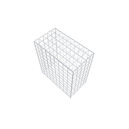 Gabion 100 cm x 90 cm x 50 cm (L x H x D), maskstorlek 10 cm x 10 cm, C-ring