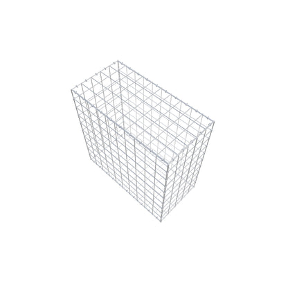 Gabion 100 cm x 100 cm x 50 cm (L x H x D), mesh size 10 cm x 10 cm, C-ring