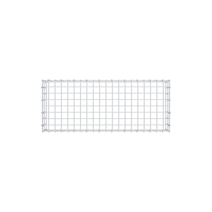 Gavión complementario de tipo 3 100 cm x 20 cm x 40 cm (largo x alto x fondo), malla 5 cm x 10 cm, anillo en C