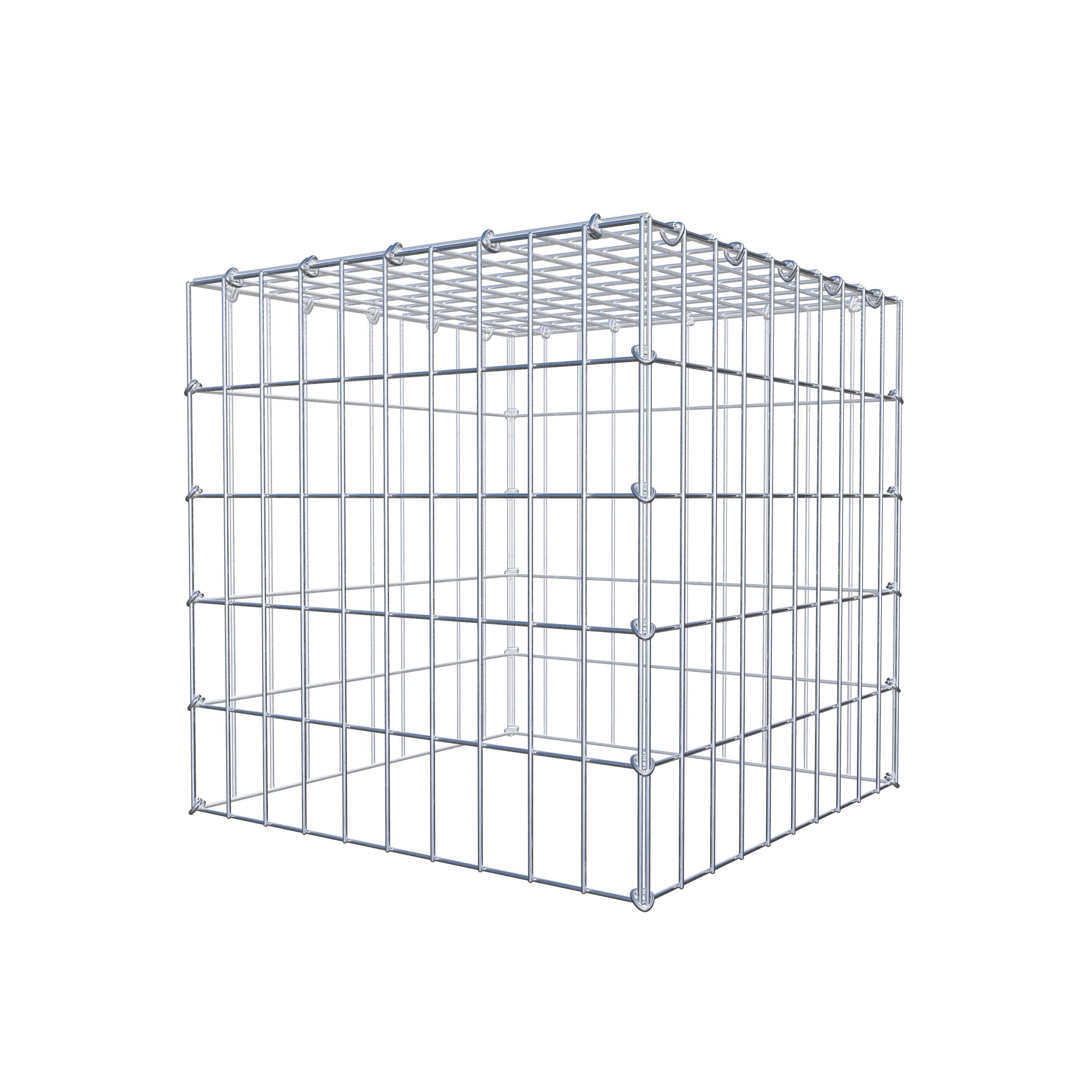 Extra gabion typ 3 50 cm x 50 cm x 50 cm (L x H x D), maskstorlek 5 cm x 10 cm, C-ring