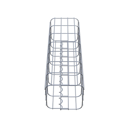 Gabionsøjle 22 x 22 cm, MW 5 x 10 cm kvadratisk