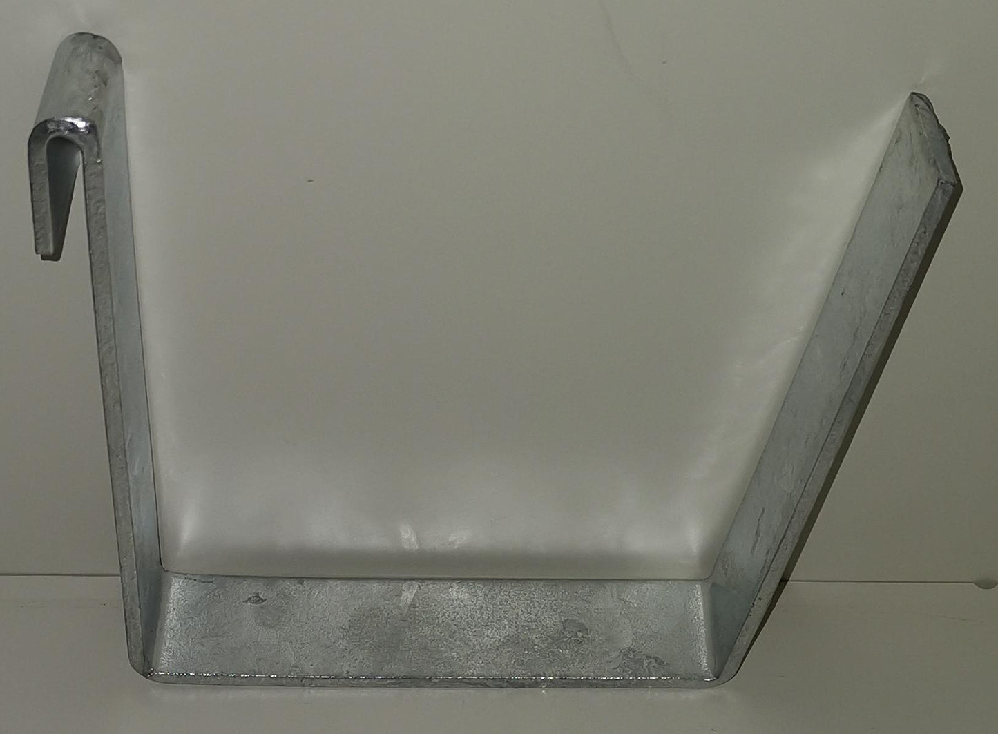 Suporte para caixa de flores galvanizado em um conjunto de 3 incluindo vaso de flores, para gabiões MW 5 x 10