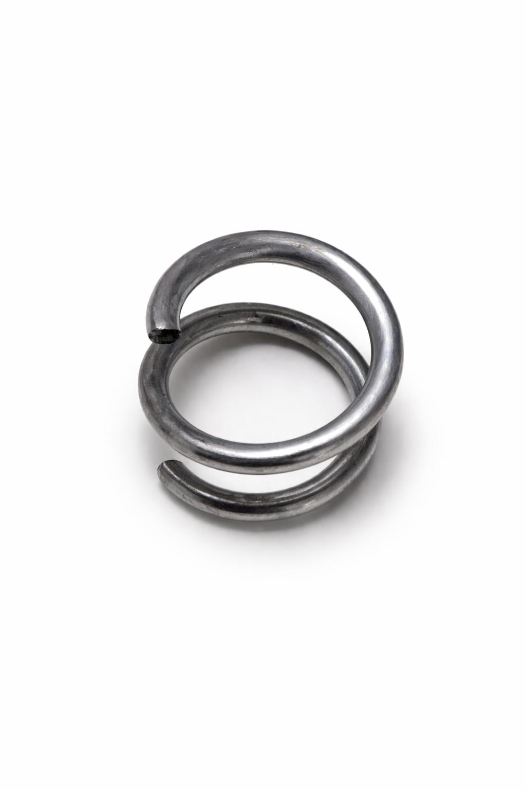 Set di 20 anelli a spirale zincati - collegamento stabile per gabbioni e reti metalliche