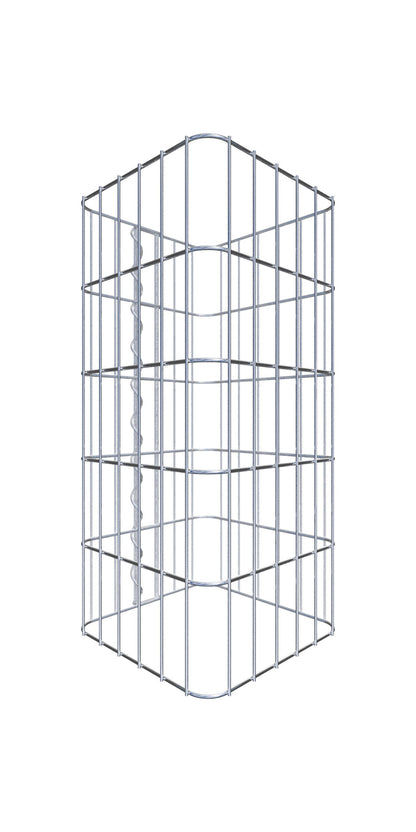 Gabione Saeule eckig 05x10 32x32 050