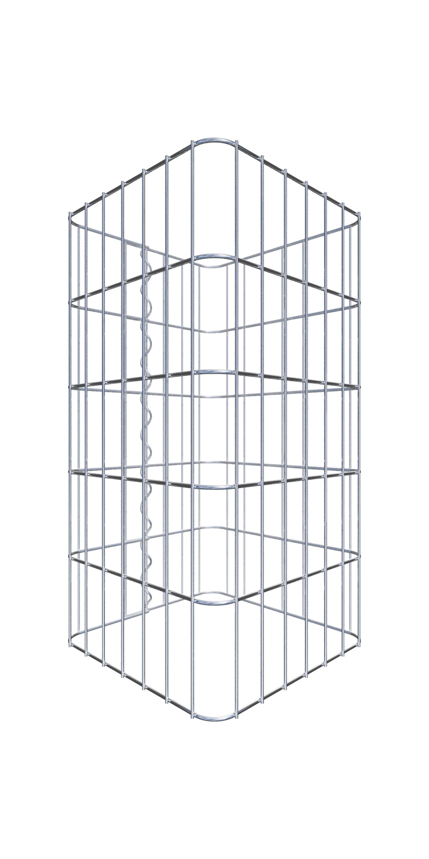 Gabione Saeule eckig 05x10 37x37 050