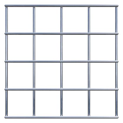 Rejilla decorativa/enrejado (incluido material de montaje) tamaño de malla 5 x 5 cm