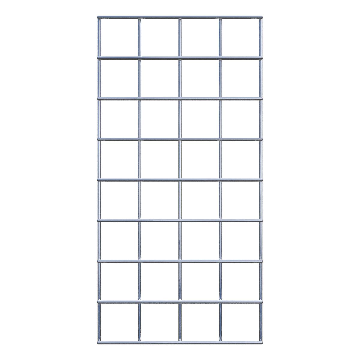 Rejilla decorativa/enrejado (incluido material de montaje) tamaño de malla 5 x 5 cm