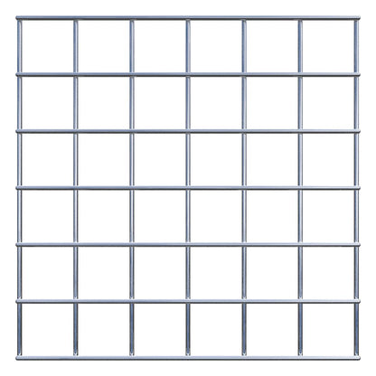 Rejilla decorativa/enrejado (incluido material de montaje) tamaño de malla 5 x 5 cm