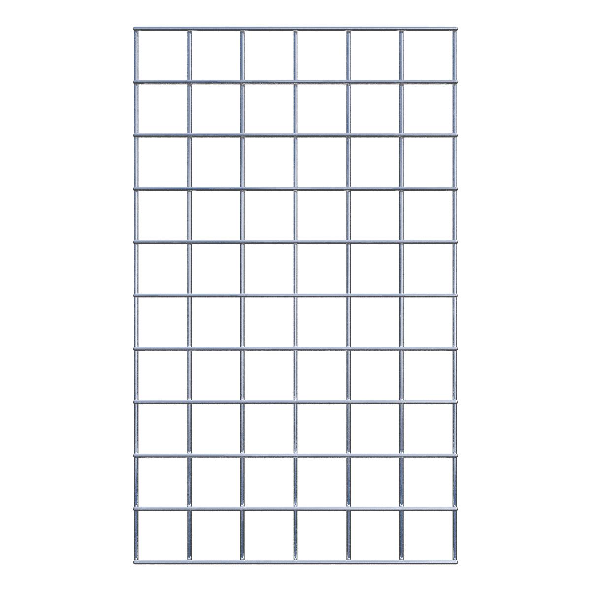 Rejilla decorativa/enrejado (incluido material de montaje) tamaño de malla 5 x 5 cm