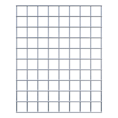 Rejilla decorativa/enrejado (incluido material de montaje) tamaño de malla 5 x 5 cm