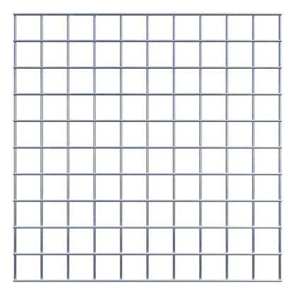 Rejilla decorativa/enrejado (incluido material de montaje) tamaño de malla 5 x 5 cm