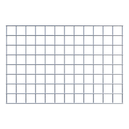 Rejilla decorativa/enrejado (incluido material de montaje) tamaño de malla 5 x 5 cm