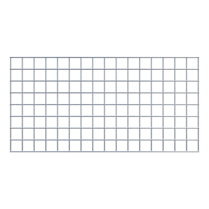 Rejilla decorativa/enrejado (incluido material de montaje) tamaño de malla 5 x 5 cm