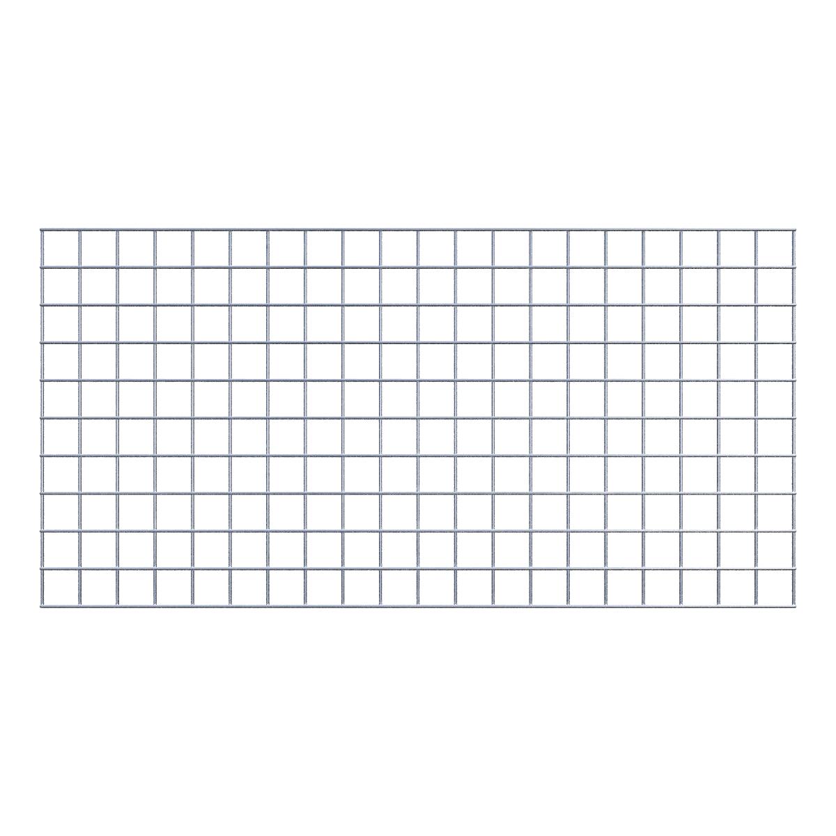 Rejilla decorativa/enrejado (incluido material de montaje) tamaño de malla 5 x 5 cm