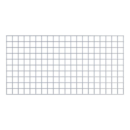 Rejilla decorativa/enrejado (incluido material de montaje) tamaño de malla 5 x 5 cm