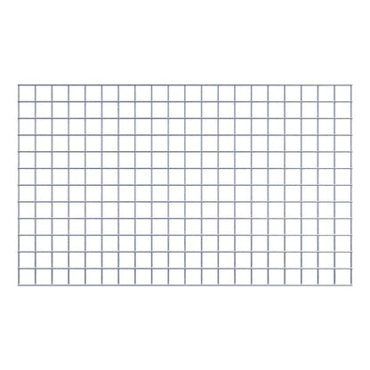 Rejilla decorativa/enrejado (incluido material de montaje) tamaño de malla 5 x 5 cm