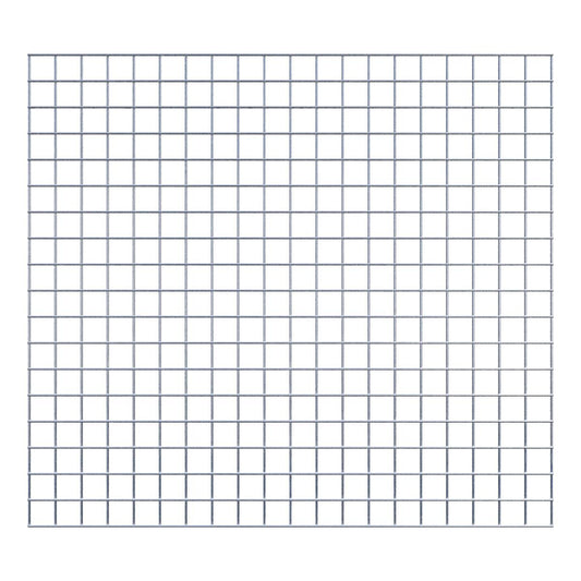 Rejilla decorativa/enrejado (incluido material de montaje) tamaño de malla 5 x 5 cm