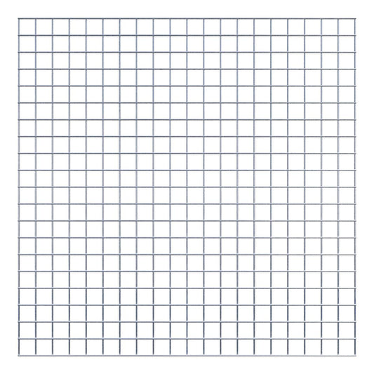 Rejilla decorativa/enrejado (incluido material de montaje) tamaño de malla 5 x 5 cm