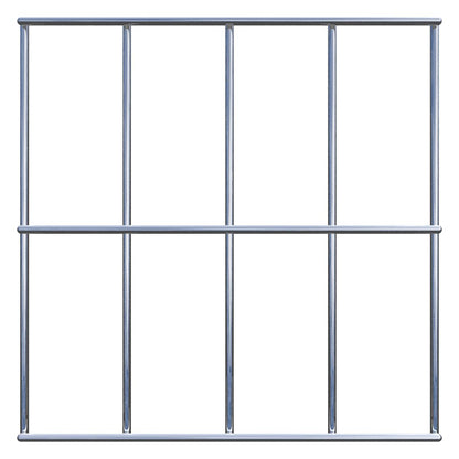 Dekogitter / Rankgitter (inkl. Montagematerial) Maschenweite 5 x 10 cm