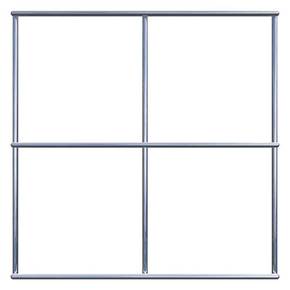 Rejilla de malla de 10 x 10 cm.