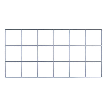 Rejilla decorativa/enrejado (incluido material de montaje) tamaño de malla 10 x 10 cm