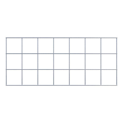 Rejilla decorativa/enrejado (incluido material de montaje) tamaño de malla 10 x 10 cm