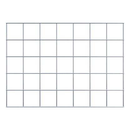 Rejilla decorativa/enrejado (incluido material de montaje) tamaño de malla 10 x 10 cm