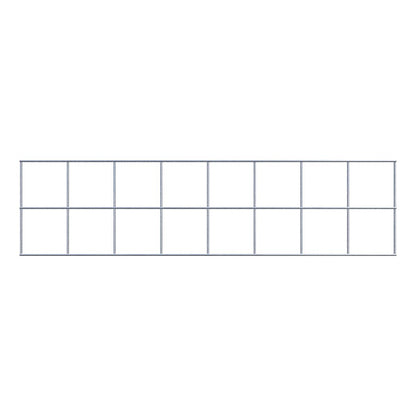 Rejilla decorativa/enrejado (incluido material de montaje) tamaño de malla 10 x 10 cm