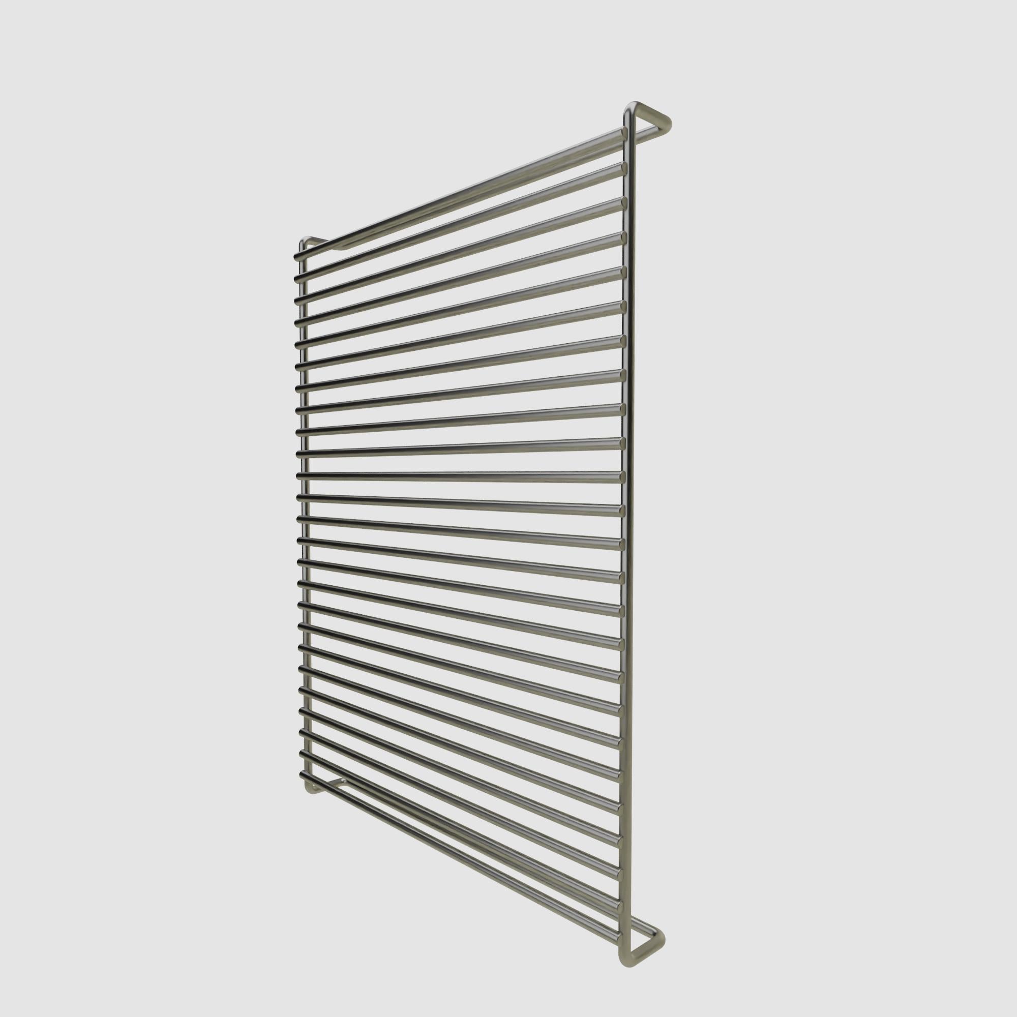 Stainless steel grid 40 cm x 29 cm x 3.1 cm