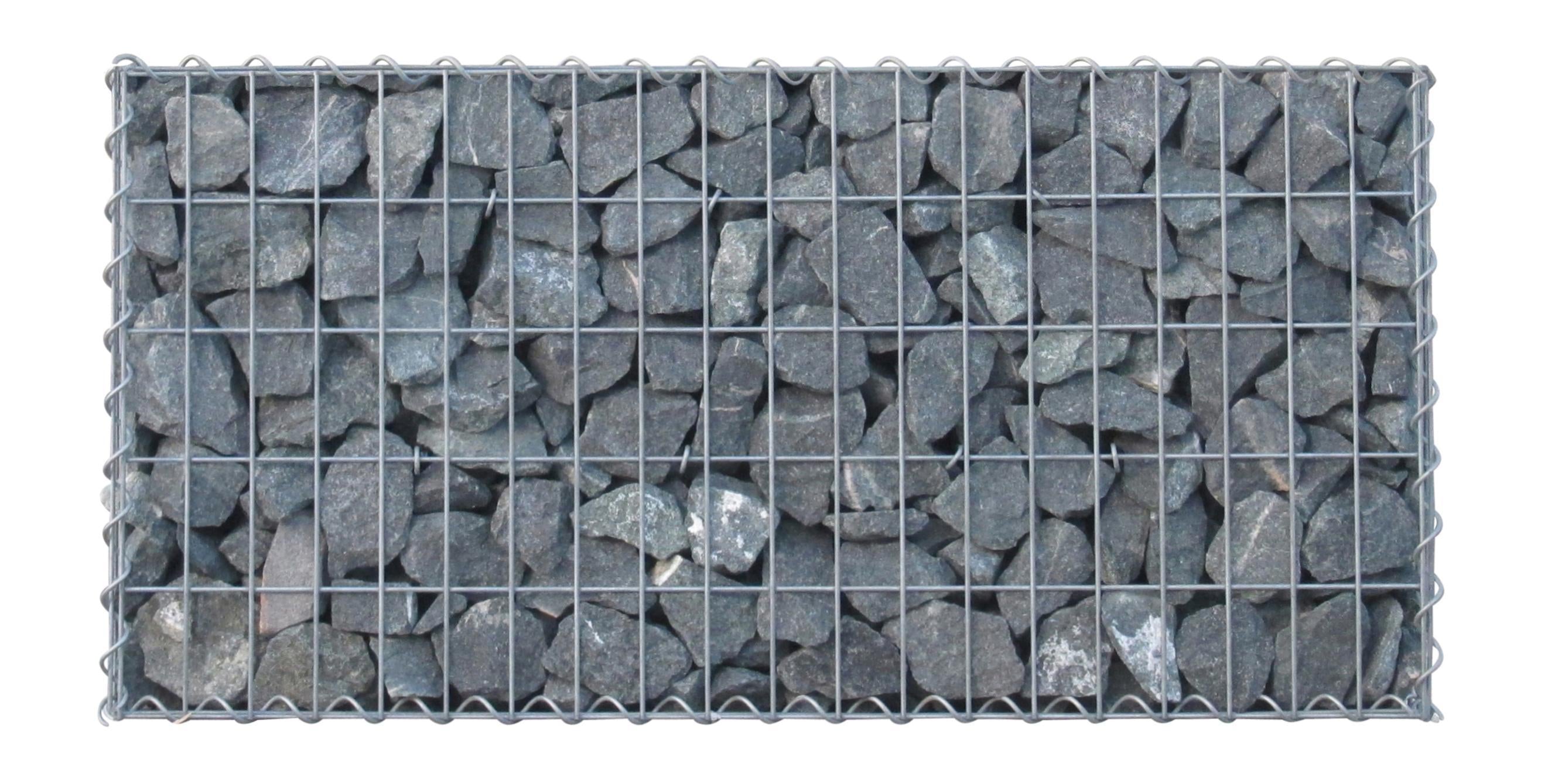 Gabion 100 cm x 20 cm x 20 cm (L x H x D), mesh size 5 cm x 10 cm, spiral