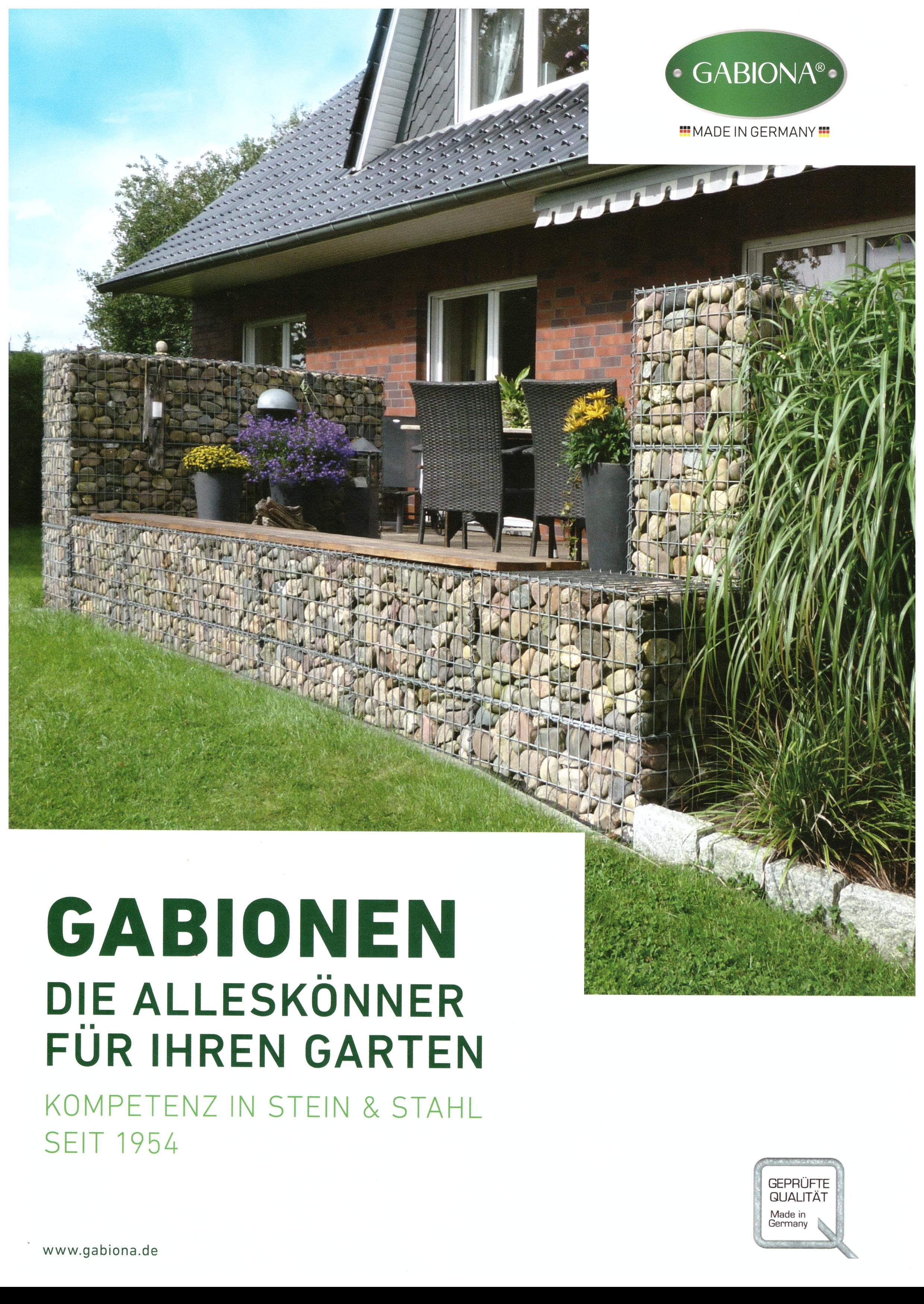 GABIONA Katalog Großbritannien