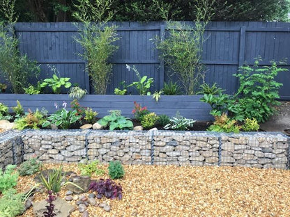 Lot de 2 gabions 100 cm x 50 cm x 30 cm (L x H x P), mailles 5 x 5 cm, spirale