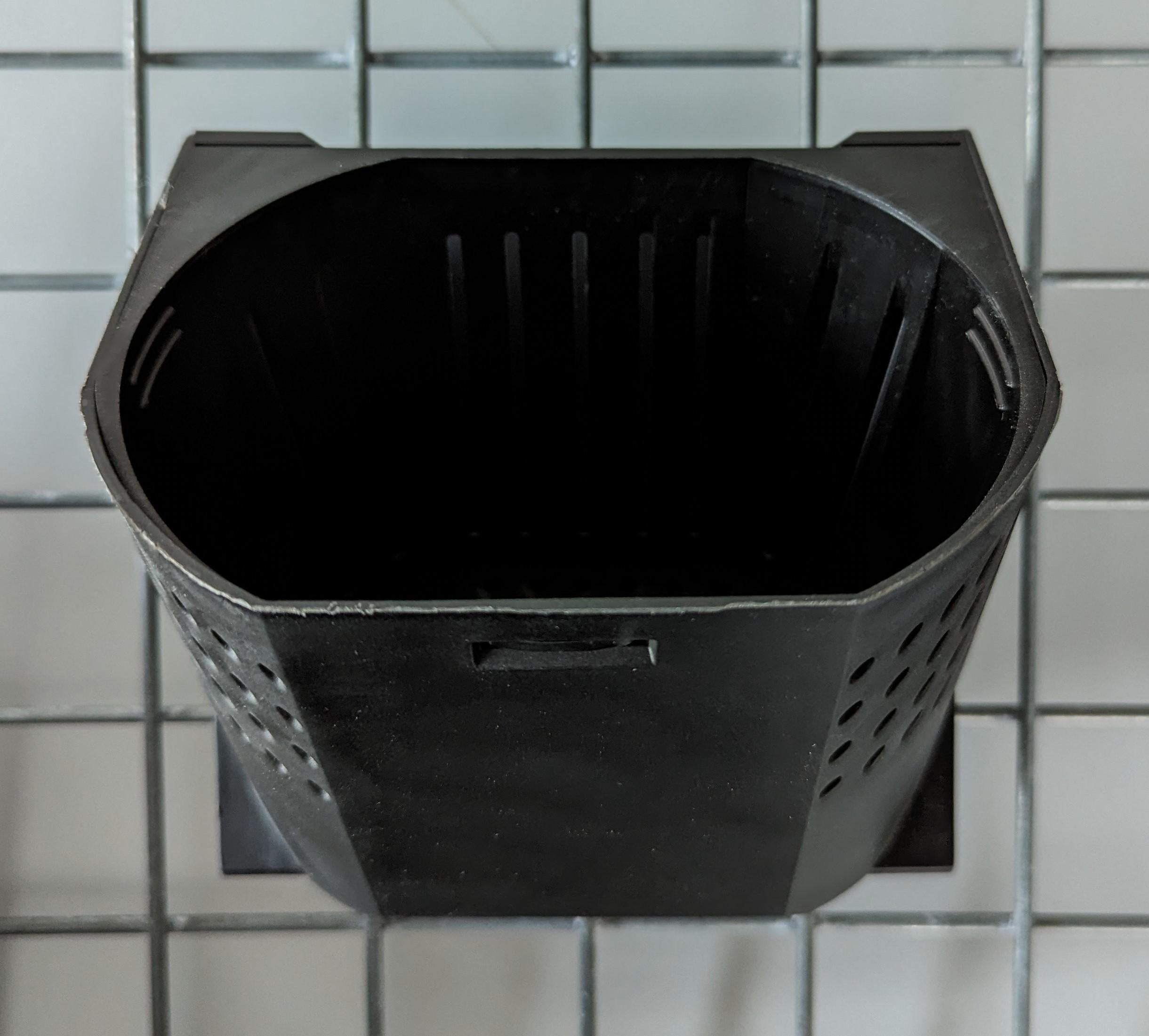 Pot suspendu en gabion pour fleurs et plantes 15 cm x 15 cm x 15 cm (L x H x P)