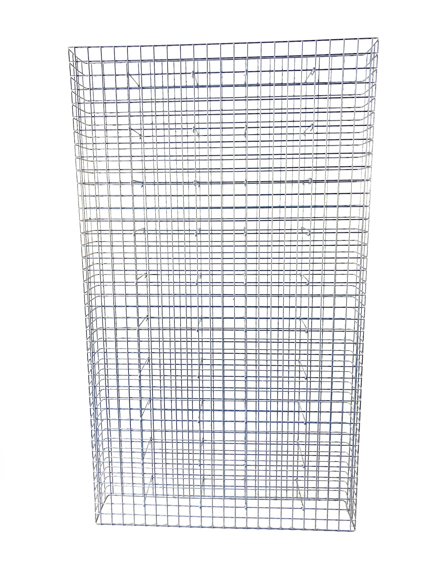 Gabion galvanisé à chaud 117 cm x 200 cm x 22 cm, mailles 5 cm x 5 cm, entièrement soudé