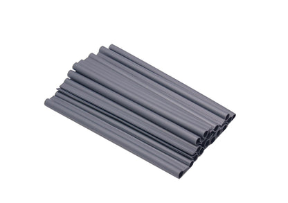 2x clips de fijación para tiras de mosquitera antracita MW 5 x 20 cm