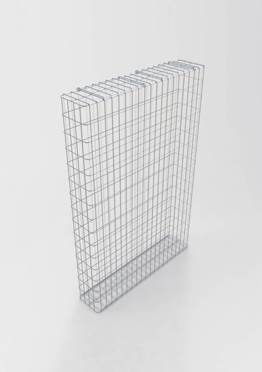 Gabion galvanisé à chaud 102 cm x 152 cm x 22 cm, mailles 5 cm x 10 cm, entièrement soudé