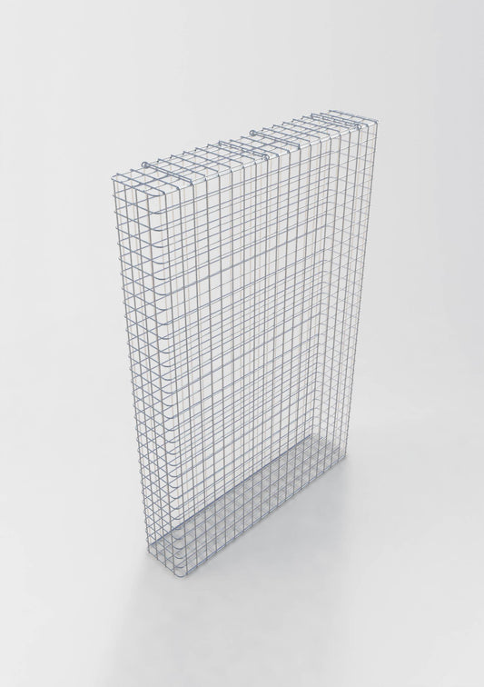 Gabion galvanisé à chaud 102 cm x 152 cm x 22 cm, mailles 5 cm x 5 cm, entièrement soudé