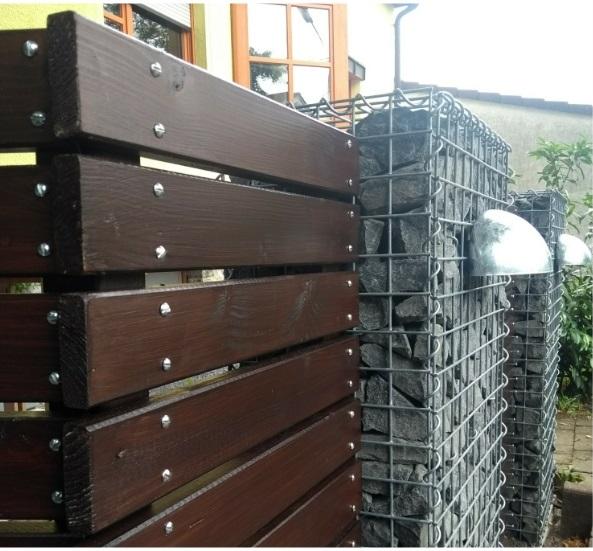 Lámpara galvanizada con soporte