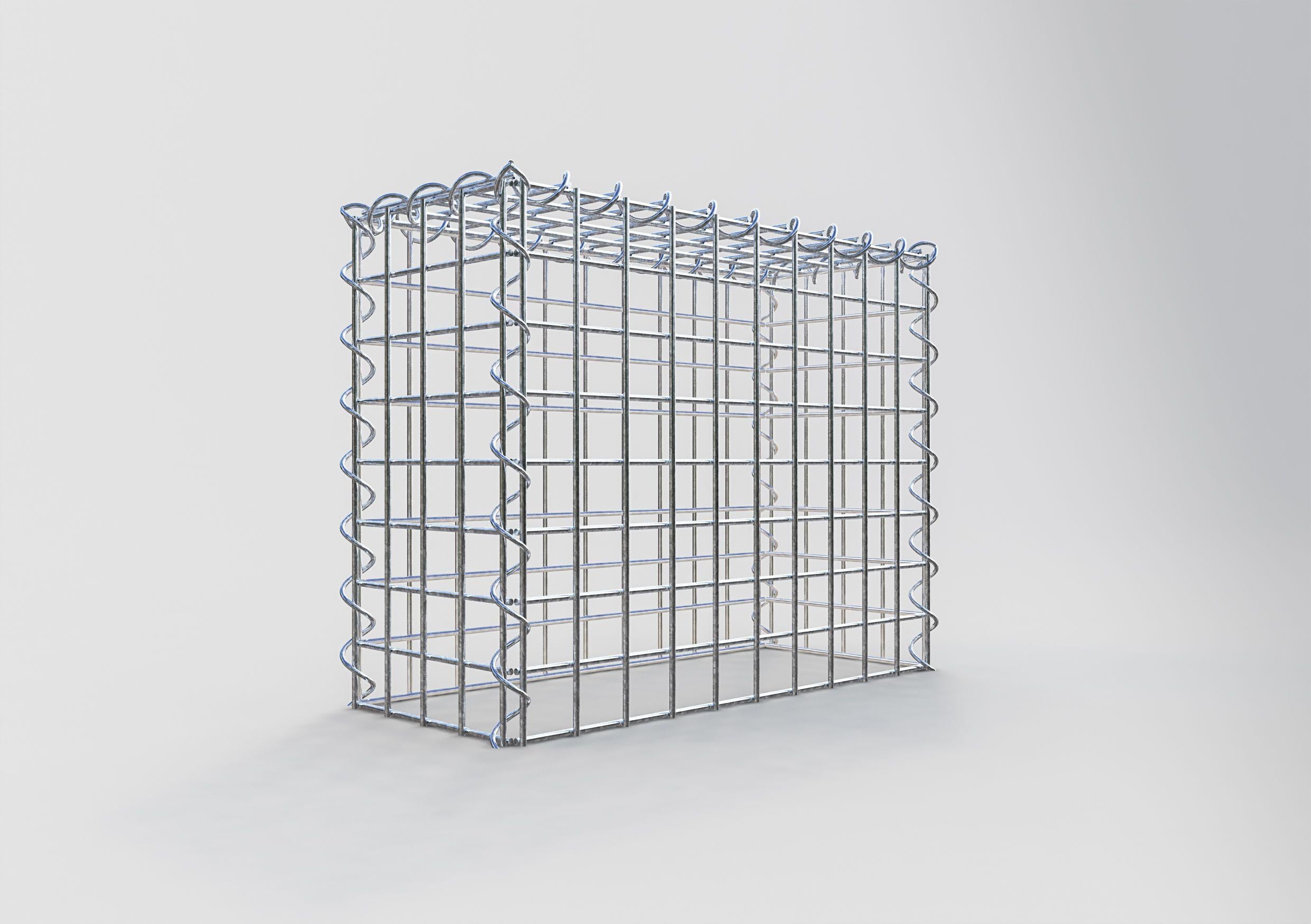 Grown-on gabion type 3 50 cm x 40 cm x 20 cm (L x H x D), mesh size 5 cm x 5 cm, spiral