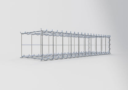 Gabião tipo 2 100 cm x 20 cm x 30 cm (C x A x P), malhagem 10 cm x 10 cm, espiral