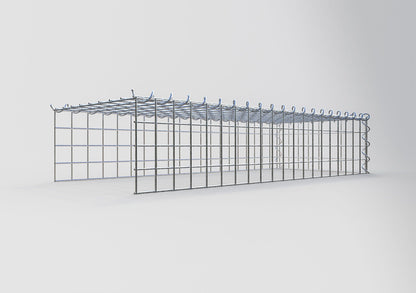 Gabião tipo 4 100 cm x 20 cm x 40 cm (C x A x P), malhagem 5 cm x 5 cm, espiral