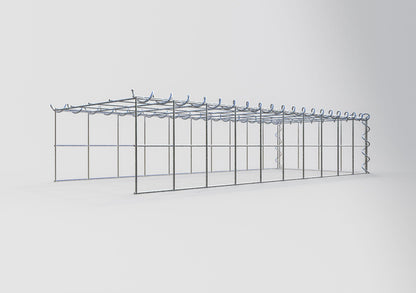 Gabião tipo 4 100 cm x 20 cm x 40 cm (C x A x P), malhagem 10 cm x 10 cm, espiral