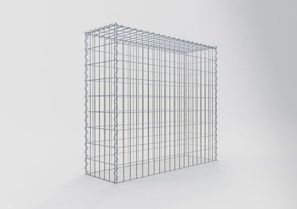 Anbaugabione Typ 3 100 cm x 90 cm x 30 cm (L x H x T), Maschenweite 5 cm x 10 cm, Spirale